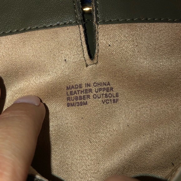 Michael Kors olive green suede booties - Picture 5 of 8